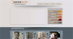 Desktop Screenshot of memoro.org